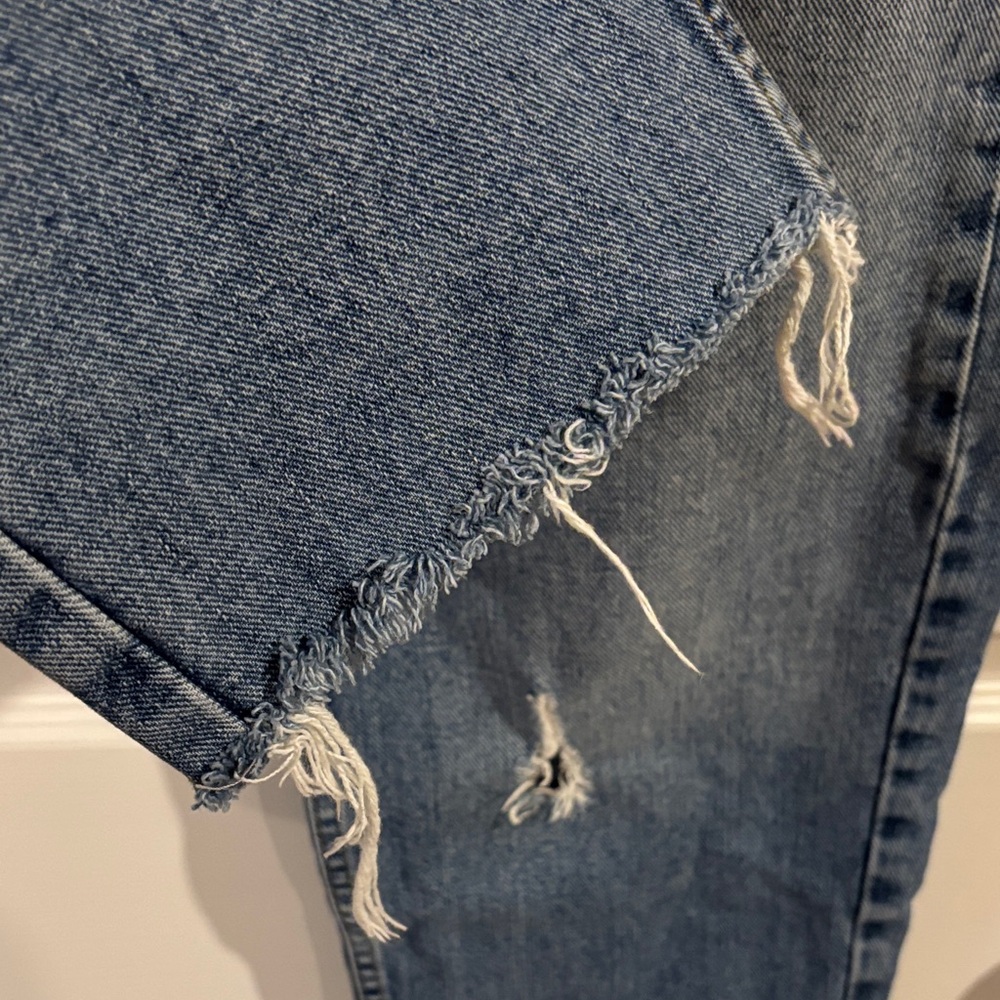 BDG Urban Outfitters Women's High-Rise Baggy Distressed Y2K Jeans size 25 (2) - Picture 4 of 5